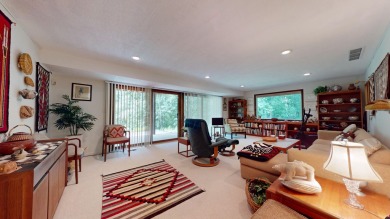 Exceptional architect-designed home, beautifully remodeled in on Barton Hills Country Club in Michigan - for sale on GolfHomes.com, golf home, golf lot