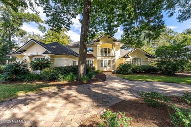 Come explore this stately two-story residence offering a blend on Queens Harbour Yacht and Country Club in Florida - for sale on GolfHomes.com, golf home, golf lot