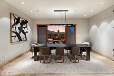 Beautifully crafted by Cullum Homes, this 7,468 sq ft estate in on Desert Mountain - Outlaw Golf Course in Arizona - for sale on GolfHomes.com, golf home, golf lot