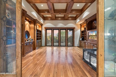 Beautifully crafted by Cullum Homes, this 7,468 sq ft estate in on Desert Mountain - Outlaw Golf Course in Arizona - for sale on GolfHomes.com, golf home, golf lot