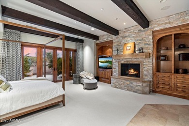 Beautifully crafted by Cullum Homes, this 7,468 sq ft estate in on Desert Mountain - Outlaw Golf Course in Arizona - for sale on GolfHomes.com, golf home, golf lot