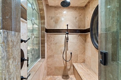 Beautifully crafted by Cullum Homes, this 7,468 sq ft estate in on Desert Mountain - Outlaw Golf Course in Arizona - for sale on GolfHomes.com, golf home, golf lot