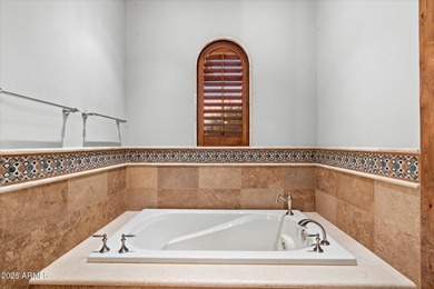 Beautifully crafted by Cullum Homes, this 7,468 sq ft estate in on Desert Mountain - Outlaw Golf Course in Arizona - for sale on GolfHomes.com, golf home, golf lot