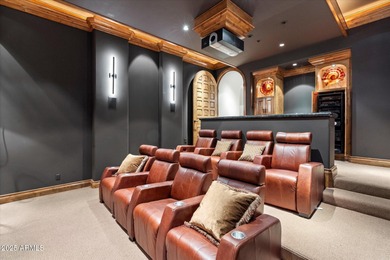 Beautifully crafted by Cullum Homes, this 7,468 sq ft estate in on Desert Mountain - Outlaw Golf Course in Arizona - for sale on GolfHomes.com, golf home, golf lot