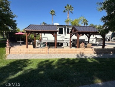 On the golf course with amazing Sunset Views, Two massive on Rancho California RV Resort in California - for sale on GolfHomes.com, golf home, golf lot