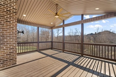 This stunning home truly has it all! Main level primary suite on Salem Glen Country Club in North Carolina - for sale on GolfHomes.com, golf home, golf lot