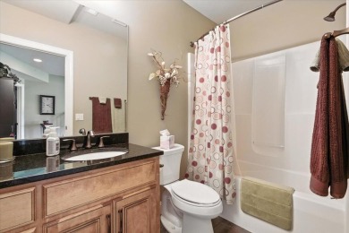 This executive custom  home is located on an extra large lot on Fox Run Golf Course in Iowa - for sale on GolfHomes.com, golf home, golf lot