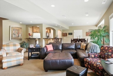 This executive custom  home is located on an extra large lot on Fox Run Golf Course in Iowa - for sale on GolfHomes.com, golf home, golf lot