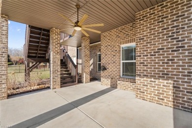 This stunning home truly has it all! Main level primary suite on Salem Glen Country Club in North Carolina - for sale on GolfHomes.com, golf home, golf lot