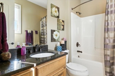 This executive custom  home is located on an extra large lot on Fox Run Golf Course in Iowa - for sale on GolfHomes.com, golf home, golf lot