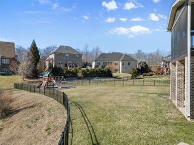 This stunning home truly has it all! Main level primary suite on Salem Glen Country Club in North Carolina - for sale on GolfHomes.com, golf home, golf lot