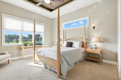 This executive custom  home is located on an extra large lot on Fox Run Golf Course in Iowa - for sale on GolfHomes.com, golf home, golf lot