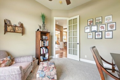 This executive custom  home is located on an extra large lot on Fox Run Golf Course in Iowa - for sale on GolfHomes.com, golf home, golf lot