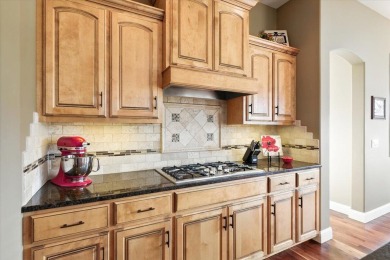 This executive custom  home is located on an extra large lot on Fox Run Golf Course in Iowa - for sale on GolfHomes.com, golf home, golf lot