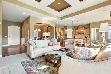 This executive custom  home, it sits on a .39 acre corner lot on Fox Run Golf Course in Iowa - for sale on GolfHomes.com, golf home, golf lot