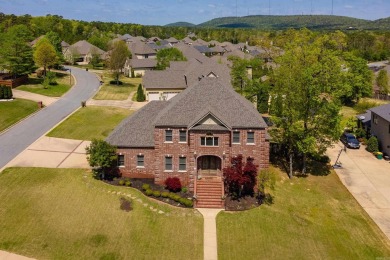 NEW ROOF 2025; one HVAC replaced 2022. Stunning all brick home on Chenal Country Club - Bear Den Mountain in Arkansas - for sale on GolfHomes.com, golf home, golf lot