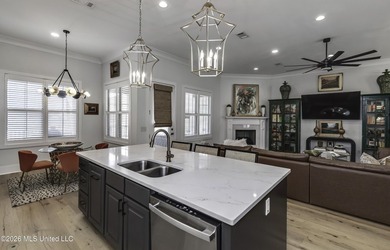 Experience resort style living in this beautifully appointed on Lake Caroline Golf Club in Mississippi - for sale on GolfHomes.com, golf home, golf lot