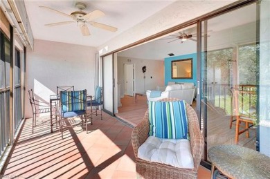 Gorgeous corner unit on the second floor with vaulted ceilings on Bentley Village Golf Course in Florida - for sale on GolfHomes.com, golf home, golf lot