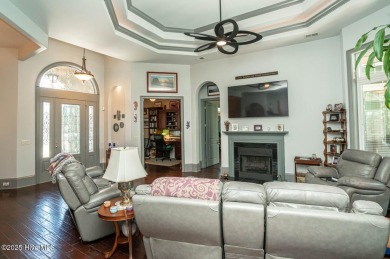Gorgeous custom home built by award winning Carrell Homes.  This on Ocean Ridge Plantation in North Carolina - for sale on GolfHomes.com, golf home, golf lot