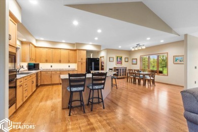 An exceptional open-concept ranch-style residence with a on Dunlap Golf Club in Iowa - for sale on GolfHomes.com, golf home, golf lot