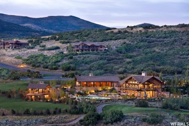 Exceptional views of the water, Mount Timpanogos, and Deer on Park City Golf Course in Utah - for sale on GolfHomes.com, golf home, golf lot