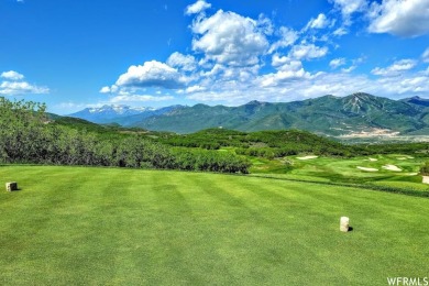 Exceptional views of the water, Mount Timpanogos, and Deer on Park City Golf Course in Utah - for sale on GolfHomes.com, golf home, golf lot