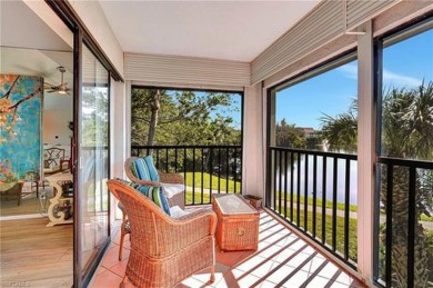 Gorgeous corner unit on the second floor with vaulted ceilings on Bentley Village Golf Course in Florida - for sale on GolfHomes.com, golf home, golf lot