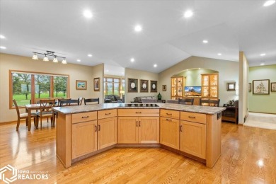 An exceptional open-concept ranch-style residence with a on Dunlap Golf Club in Iowa - for sale on GolfHomes.com, golf home, golf lot