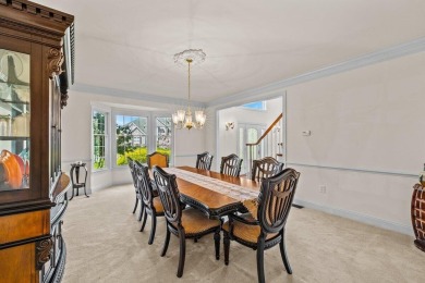 A Grand Traditional Stucco Home boasting luxury living at its on Great Bear Golf and Country Club in Pennsylvania - for sale on GolfHomes.com, golf home, golf lot