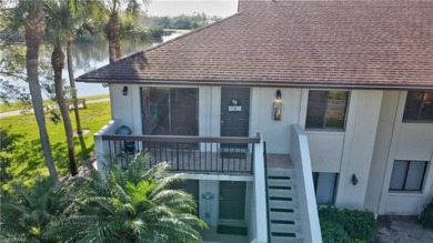 Gorgeous corner unit on the second floor with vaulted ceilings on Bentley Village Golf Course in Florida - for sale on GolfHomes.com, golf home, golf lot