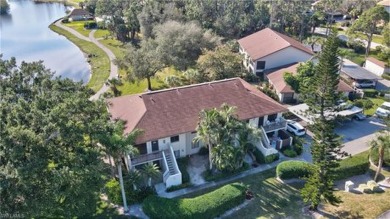 Gorgeous corner unit on the second floor with vaulted ceilings on Bentley Village Golf Course in Florida - for sale on GolfHomes.com, golf home, golf lot