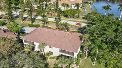 Gorgeous corner unit on the second floor with vaulted ceilings on Bentley Village Golf Course in Florida - for sale on GolfHomes.com, golf home, golf lot