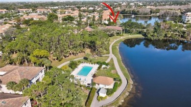 Gorgeous corner unit on the second floor with vaulted ceilings on Bentley Village Golf Course in Florida - for sale on GolfHomes.com, golf home, golf lot