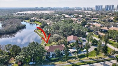 Gorgeous corner unit on the second floor with vaulted ceilings on Bentley Village Golf Course in Florida - for sale on GolfHomes.com, golf home, golf lot