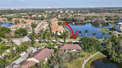 Gorgeous corner unit on the second floor with vaulted ceilings on Bentley Village Golf Course in Florida - for sale on GolfHomes.com, golf home, golf lot