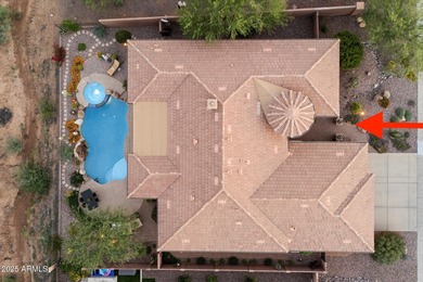 Set within the prestigious guard-gated community of Anthem on  in Arizona - for sale on GolfHomes.com, golf home, golf lot