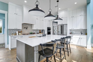 Introducing a stunning 3-bedroom, 3.5-bath estate that captures on Berkeley Hall Golf Club in South Carolina - for sale on GolfHomes.com, golf home, golf lot