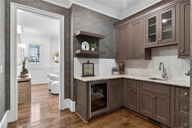 Just steps from Chastain Park, this exceptional five-bedroom on North Fulton Golf Course in Georgia - for sale on GolfHomes.com, golf home, golf lot