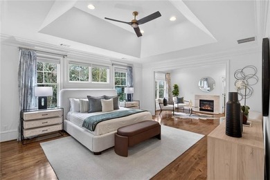 Just steps from Chastain Park, this exceptional five-bedroom on North Fulton Golf Course in Georgia - for sale on GolfHomes.com, golf home, golf lot