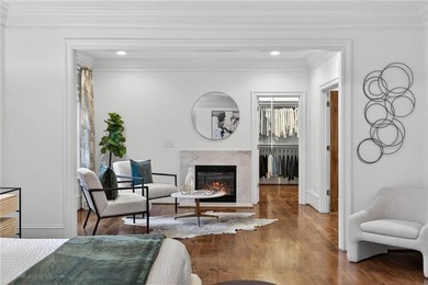 Just steps from Chastain Park, this exceptional five-bedroom on North Fulton Golf Course in Georgia - for sale on GolfHomes.com, golf home, golf lot