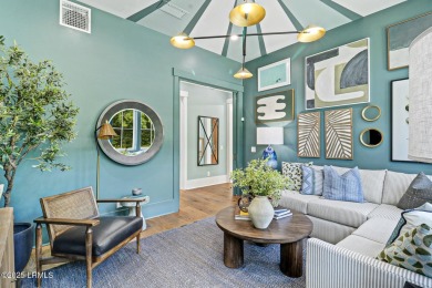 Introducing a stunning 3-bedroom, 3.5-bath estate that captures on Berkeley Hall Golf Club in South Carolina - for sale on GolfHomes.com, golf home, golf lot