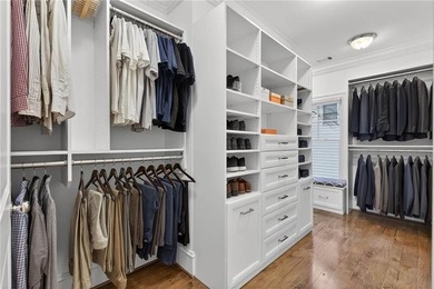 Just steps from Chastain Park, this exceptional five-bedroom on North Fulton Golf Course in Georgia - for sale on GolfHomes.com, golf home, golf lot