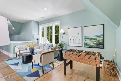 Introducing a stunning 3-bedroom, 3.5-bath estate that captures on Berkeley Hall Golf Club in South Carolina - for sale on GolfHomes.com, golf home, golf lot