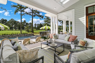 Introducing a stunning 3-bedroom, 3.5-bath estate that captures on Berkeley Hall Golf Club in South Carolina - for sale on GolfHomes.com, golf home, golf lot