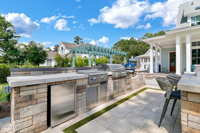 Introducing a stunning 3-bedroom, 3.5-bath estate that captures on Berkeley Hall Golf Club in South Carolina - for sale on GolfHomes.com, golf home, golf lot