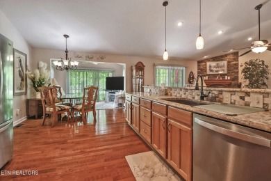 This most desirable split bedroom floor plan is located on on Lake Tansi Village Country Club in Tennessee - for sale on GolfHomes.com, golf home, golf lot