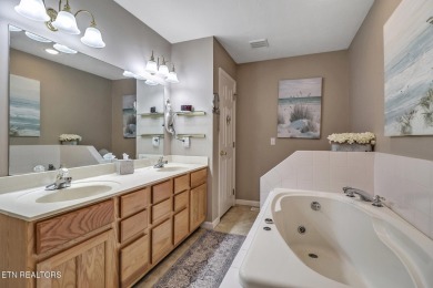 This most desirable split bedroom floor plan is located on on Lake Tansi Village Country Club in Tennessee - for sale on GolfHomes.com, golf home, golf lot