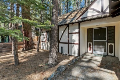 Welcome to your charming single-level Tudor-style cabin located on Bijou Golf Course in California - for sale on GolfHomes.com, golf home, golf lot