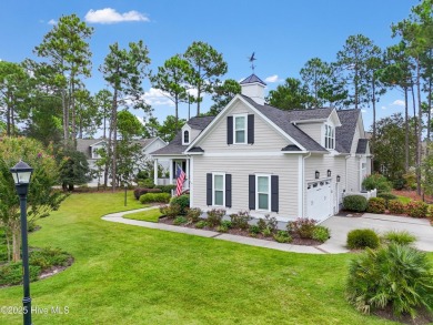 Perfectly located in the Woodlands neighborhood this stunning on Members Club At St. James Plantation in North Carolina - for sale on GolfHomes.com, golf home, golf lot