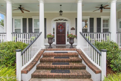Perfectly located in the Woodlands neighborhood this stunning on Members Club At St. James Plantation in North Carolina - for sale on GolfHomes.com, golf home, golf lot